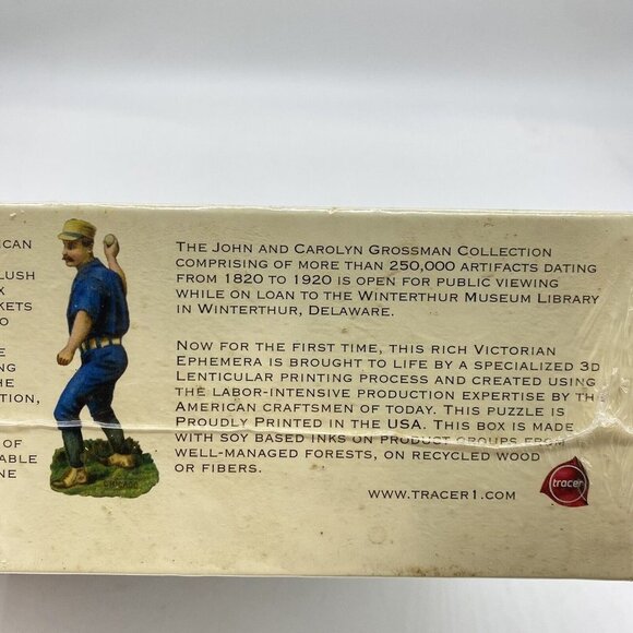 The‎ Vintage 3D Collection Vintage Baseball 500 Pc Puzzle New Sealed Jigsaw - Picture 6 of 11